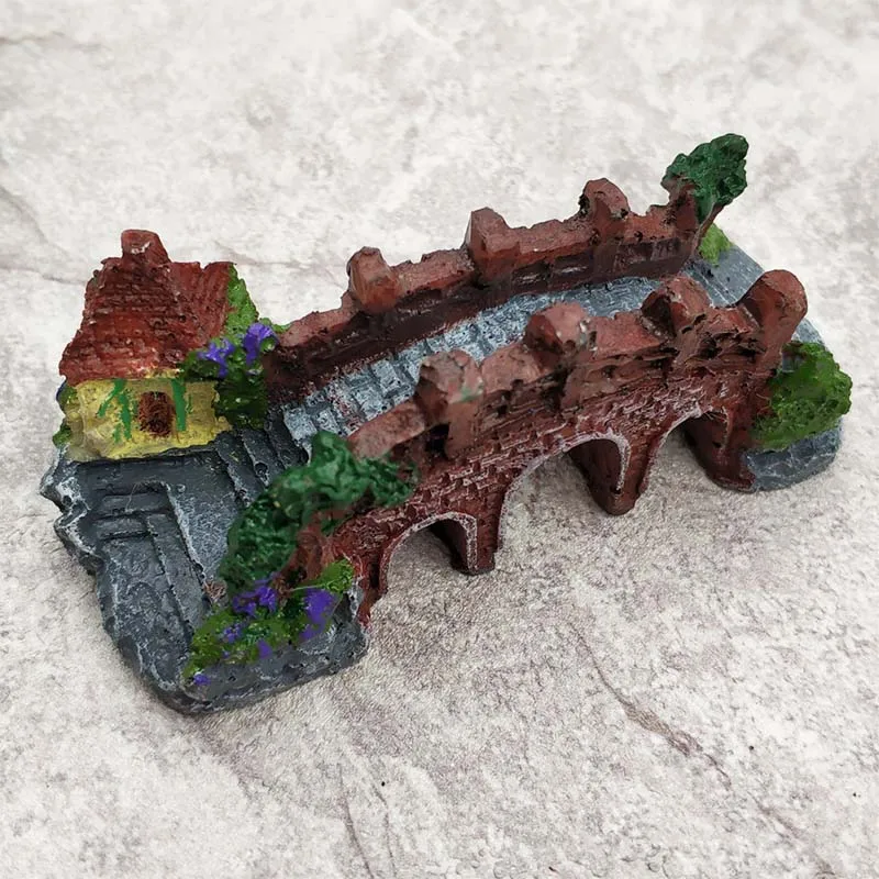 Креативное полимерное украшение для аквариума искусственная смола черепаха