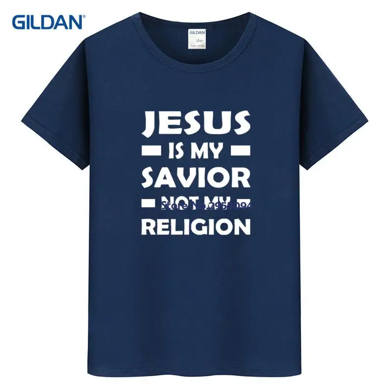 Иисус мой спаситель не Моя религия 2017 веселые футболки хип-Tope Юмористические