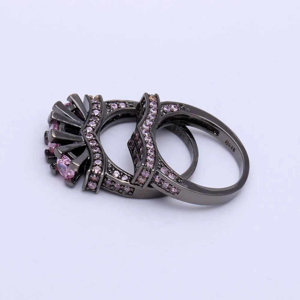 Женское Обручальное кольцо с цирконом роскошное бриллиантовое обручальное