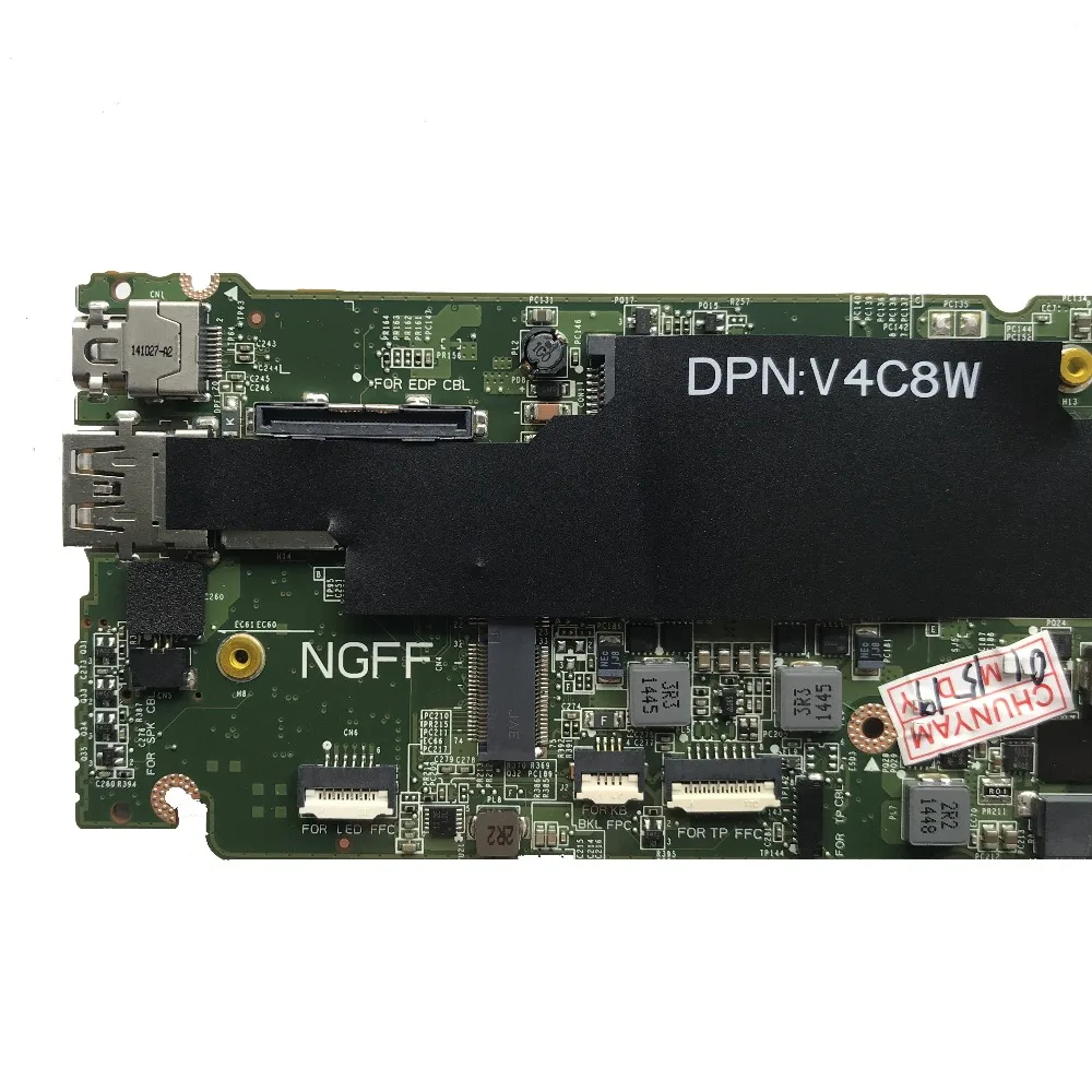 SZWXZY отлично подходит для материнской платы ноутбука DELL XPS 13 9333 с I7-4510U 8G RAM CN-0N8CJG 0N8CJG