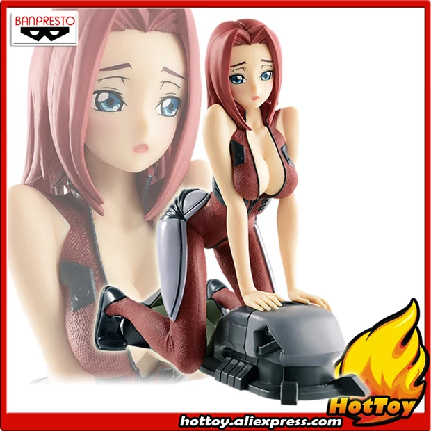 100% оригинальная Коллекционная Фигурка Banpresto EXQ Кален козуки из Code Geass: Lelouch of the