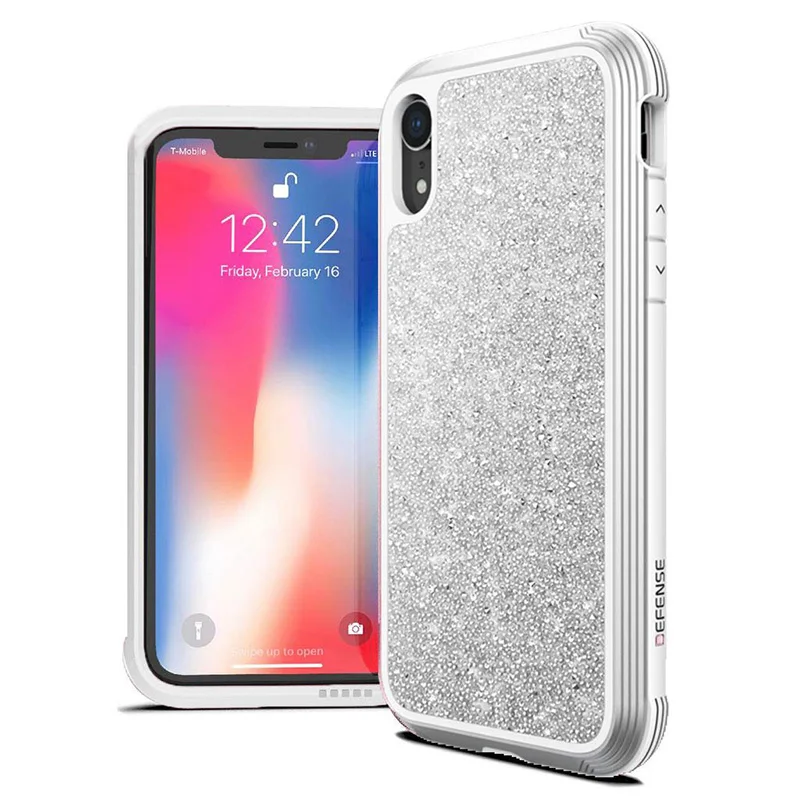 X-Doria Defense Lux чехол для телефона для iPhone X, XR, XS, Max, военный класс, протестированный на падение, анодированный алюминиевый чехол для iPhone XS Max