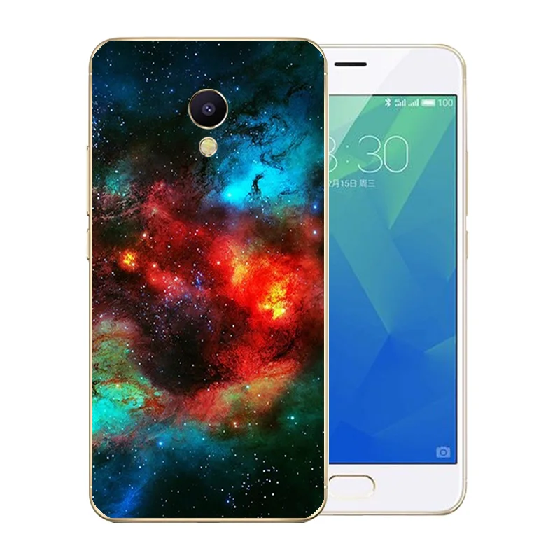 2018 Модный чехол для Meizu M5S Mini силиконовый Meilan m5s 5 2 &quotроскошный черный матовый M5s M 5S