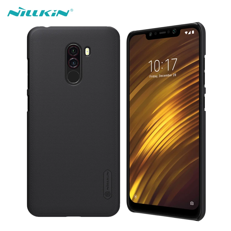 Чехол NILLKIN для Xiaomi Pocophone F1 Матовый Жесткий чехол накладка из поликарбоната 6 18