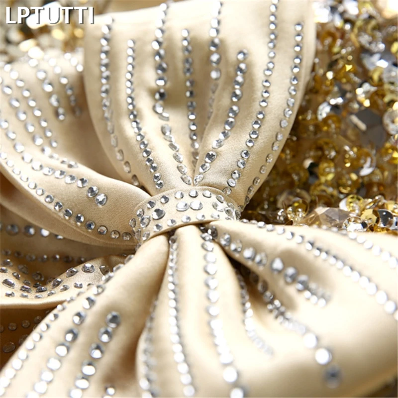 LPTUTTI Crystal Sequin New For Women Elegant Date Ceremony Party Prom Gown Formal Gala Events Luxury Long Evening Dresses | Свадьбы и