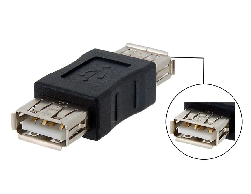 Адаптер USB 2 0 типа А для черный | Электроника