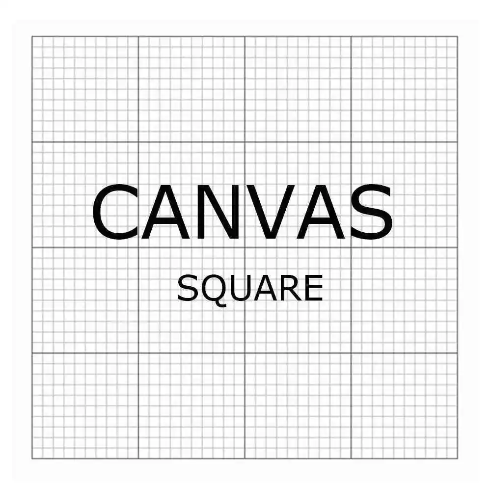 Square drill canvas AZQSD алмазная живопись аксессуары пустой холст с клеем пустой холст с маркировкой сетка Клей DIY все размеры - Цвет: Square drill canvas
