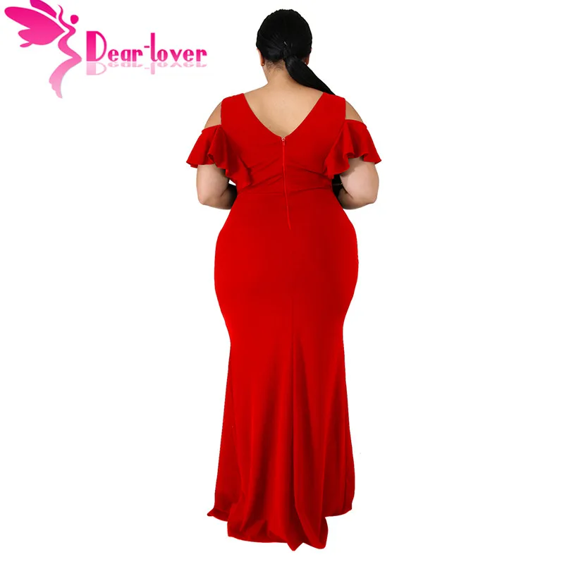 Dear Lover/пикантные женские вечерние платья с v образным вырезом платье Русалочки