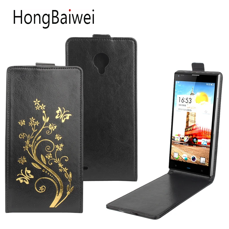 Hongbaiwei для Blackview DM550 Чехол кожаный цветок хна прозрачный флип Роскошный чехол