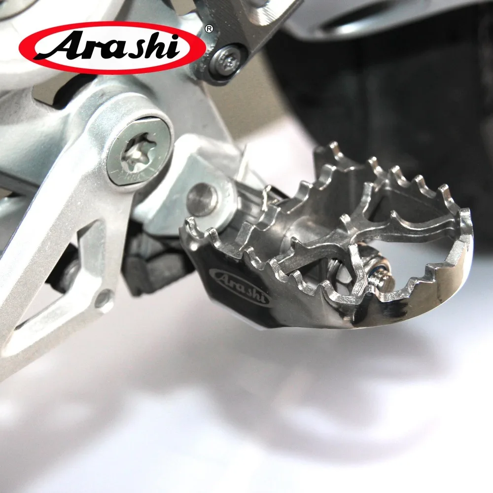 Лапки для ног Arashi BMW R1200GS GSA ADV 2013 2018 Sawtooth Foot Peds регулируемые складные GSA1200 2014 2015 2016