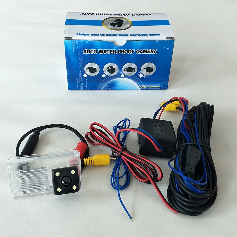 Для Toyota Allion/премио 2001 ~ 2017/RCA AUX Проводная Автомобильная камера заднего вида/LED HD CCD