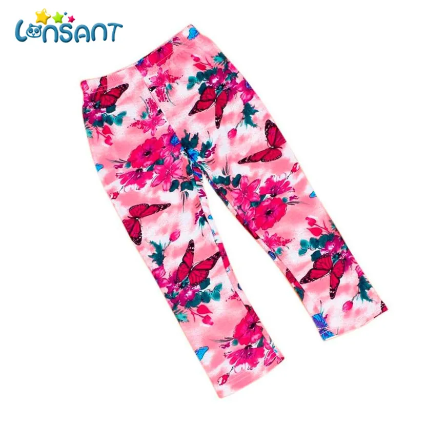 Леггинсы для девочек длиной до щиколотки с принтом|girls leggings print|girls leggingsgirls pants |