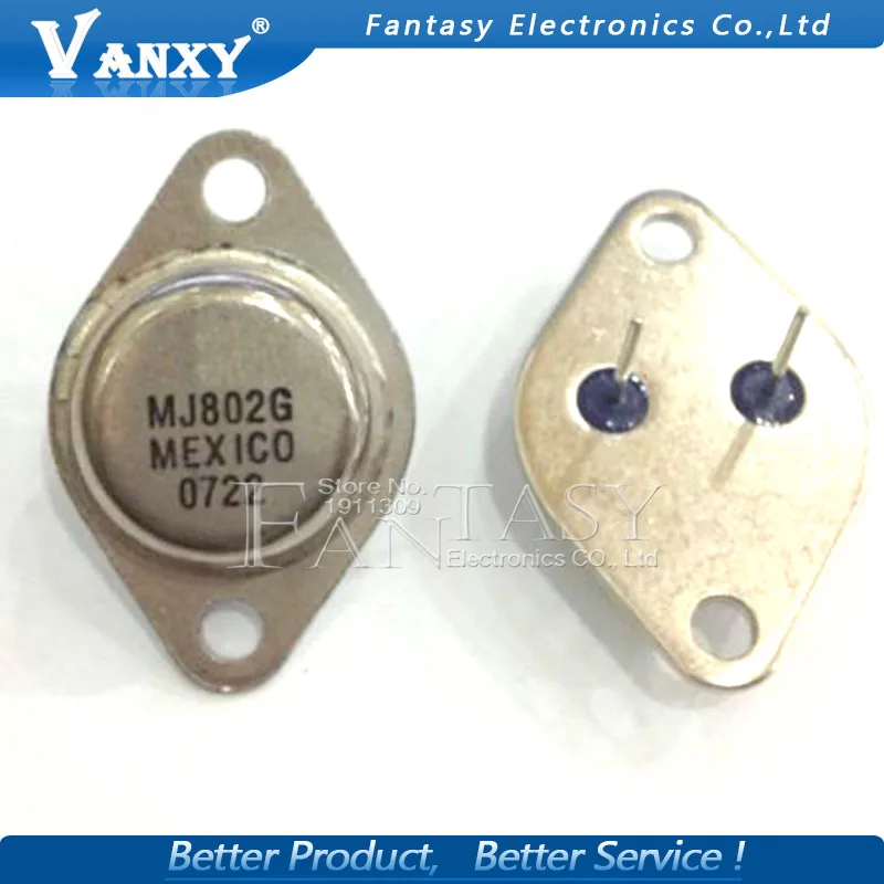 5 шт. MJ802 TO-3 MJ802G 30A 100 в 200 Вт грубые ноги высокие NPN gossan Золотое уплотнение Триод