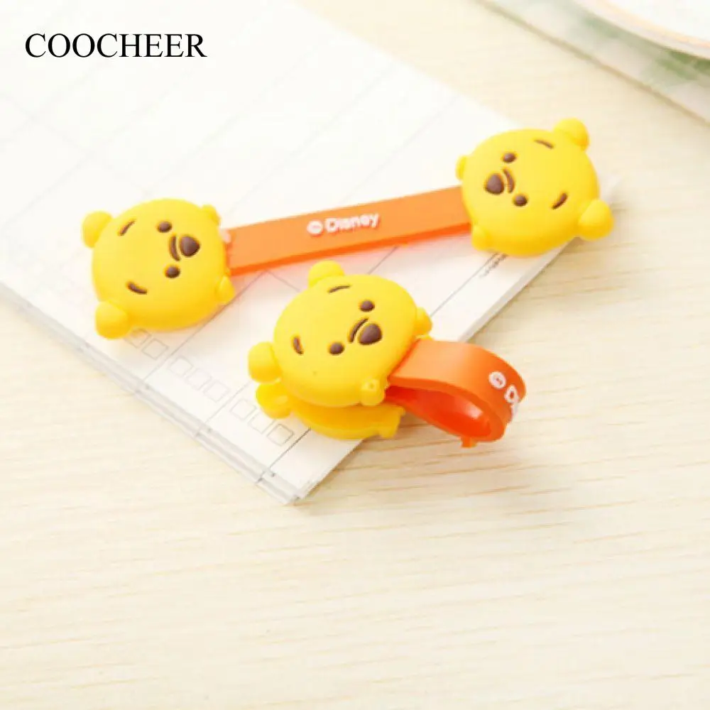 Провод decro USB клип Организатор Kawaii кабель сумка намотки крепежа симпатичный