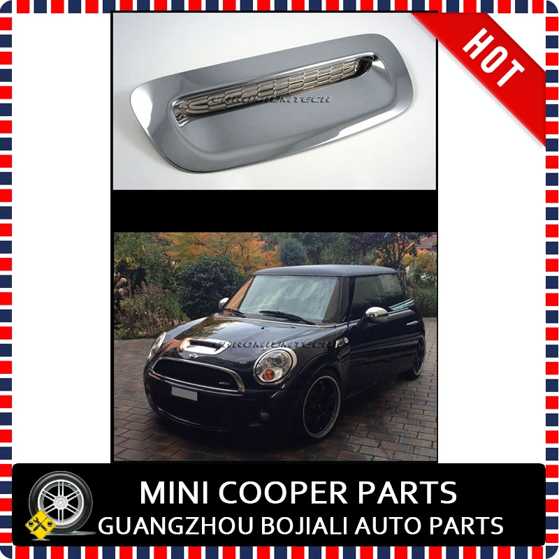 2007 Up MINI Cooper R56 R55 R57 R58 R59 Mini S хромированная крышка воздухозаборника (1