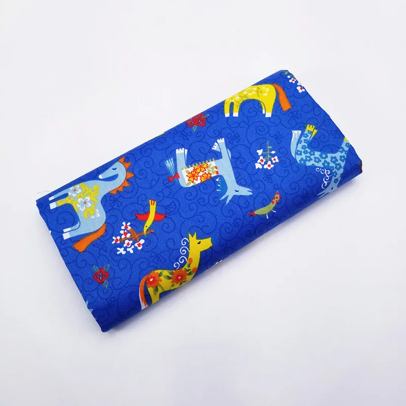 Дышащая хлопковая саржевая ткань милая детская стильная домашняя