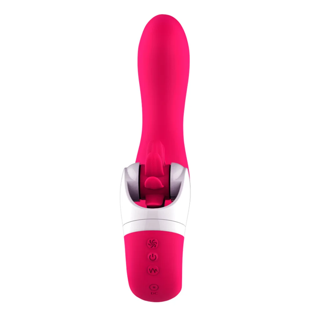 12 скоростей вращения оральный секс язык игрушка Лизун G Spot фаллоимитатор