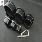 Бесплатная доставка (6 шт.компл.), черные, средние сварочные детали, штампованная головка 20-63 мм, Сварочная форма, полипропиленПЭПБ, для труб горячего расплава, стыковая сварка