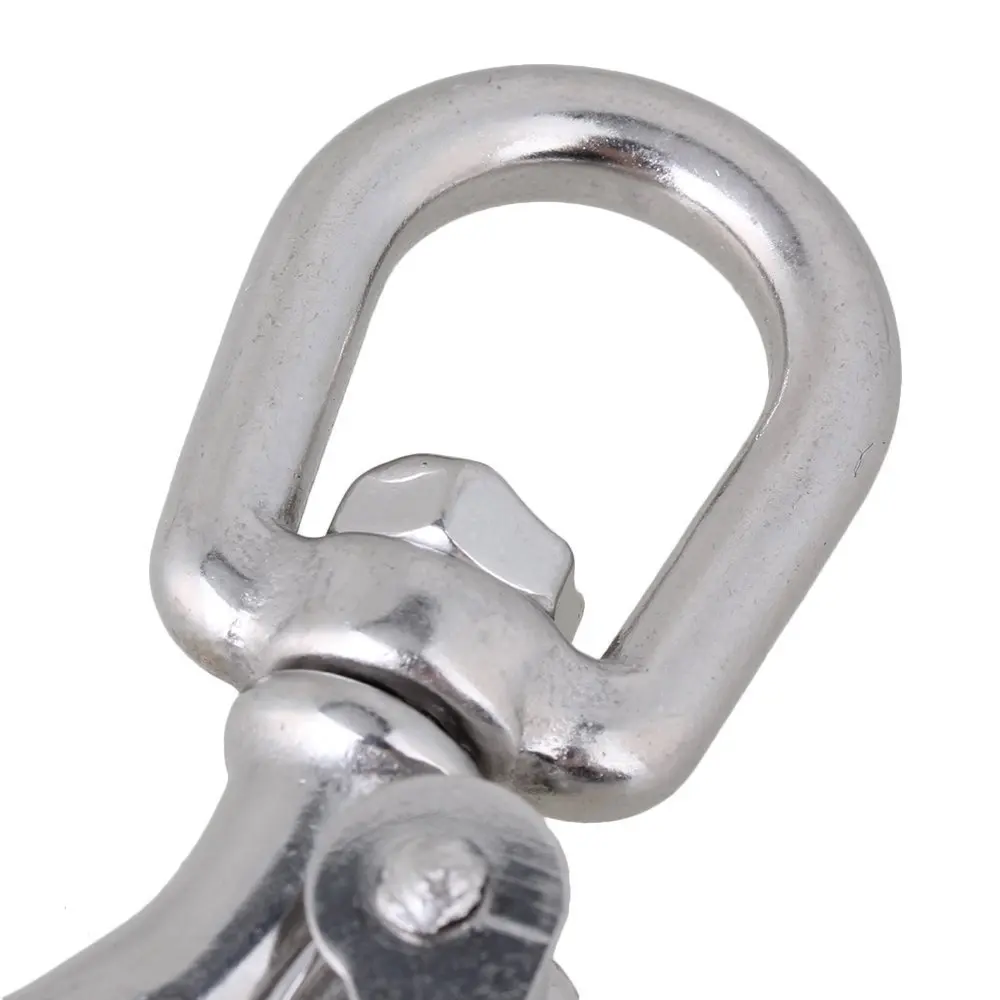 1 шт. Серебряный триггер из нержавеющей стали 304 Круглый Поворотный рычаг