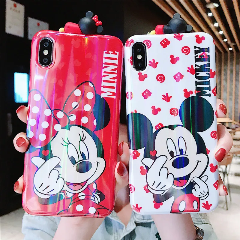 Для iphone XS Max с мультипликационным принтом с Винни-пухом для чехол для телефона, милый чехол с изображением чудовищ для iphone X XS XR 6 7 8 плюс Чехол+ игрушка помпоном+ ремень