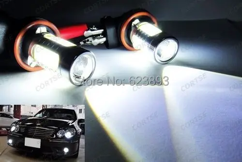 Бесплатная доставка 2x H11 CREE светодиодный проектор противотуманных фар DRL 11 Вт без