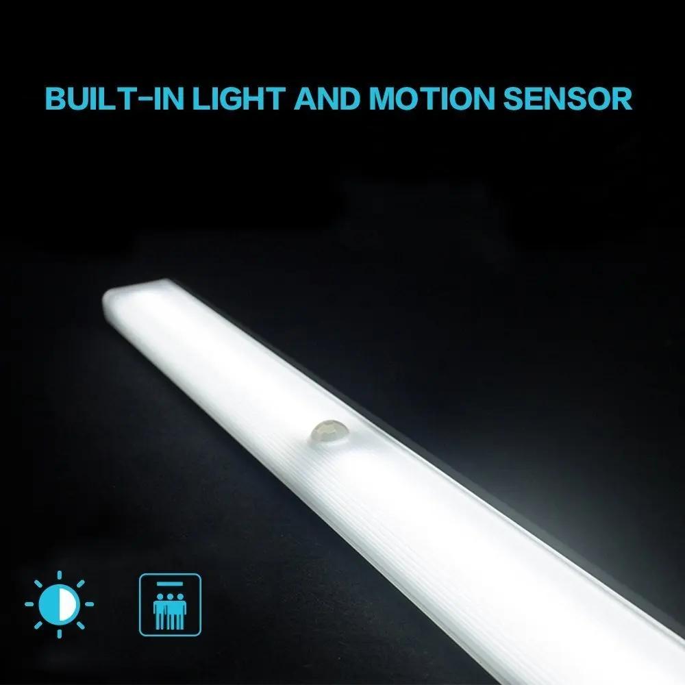 DBF USB Перезаряжаемый 56 светодиодный светильник для шкафа палка on в любом месте