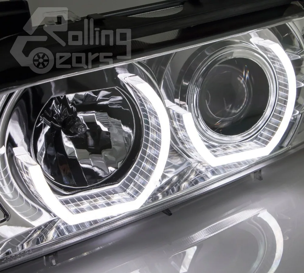 Проектор Halo LED DRL Фары Глаза Ангела для BMW E39 5 серии 525i 530i 540i 01-03 | Автомобили и