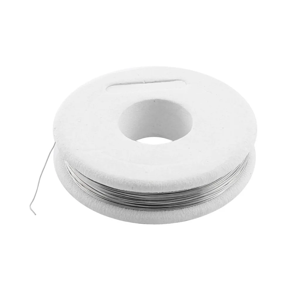 uxcell 0.2mm 32AWG Superfine Heating Wire FeCrAl Resistor Wire for Heating Elements 16ft Long