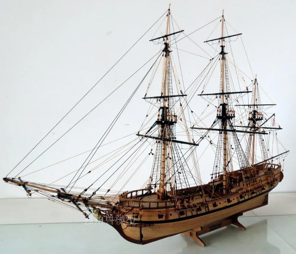 Деревянный комплект модели корабля масштаб 1/50 США Гремучая змея 1782 корабль деревянная модель