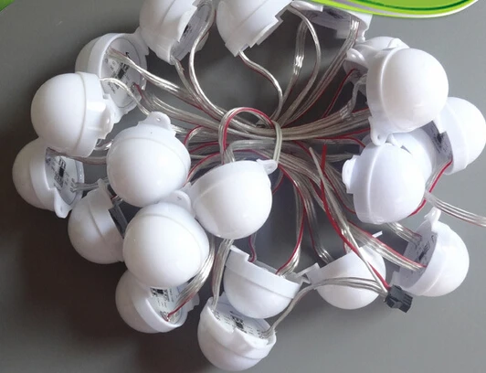 

Hot Sale 20pcs/lot 40mm UCS1903 IC rgb led pixel module lights ,Milky Cover,6pcs 5050smd rgb led modules,Waterproof ip68