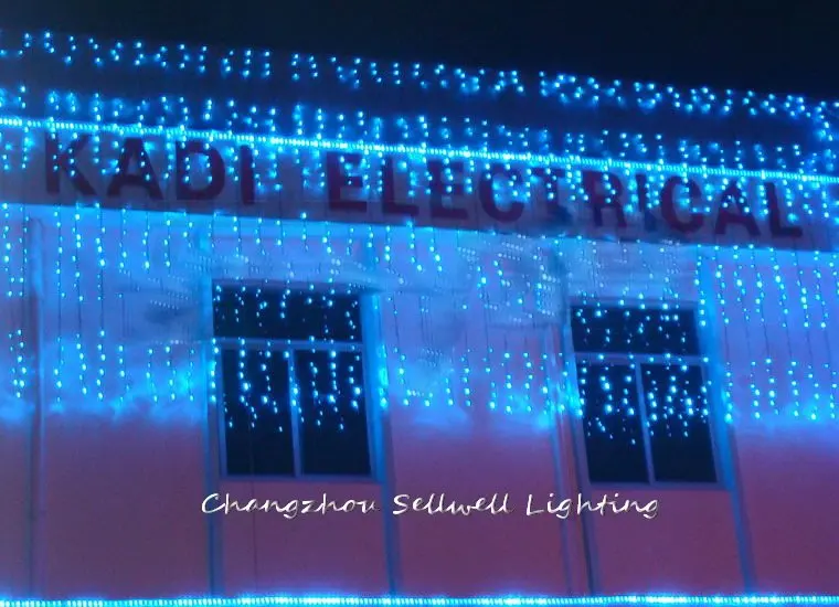 

GREAT!Christmas light hotel showcase decoration 6*3m lamp H301