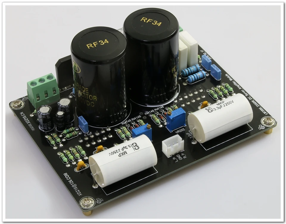 Двойной AC 26 28V LM3886 68W + DC серводинамический ток (MFB) Плата усилителя динамичесотзывы