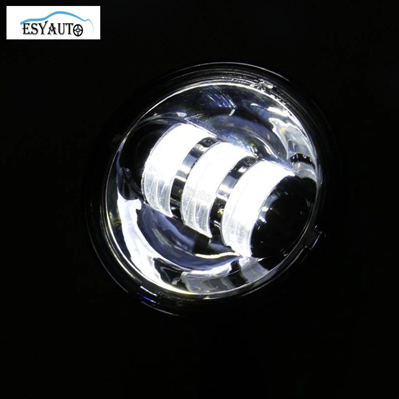 7-дюймовый хромированный вспомогательный светодиодный светильник для фар