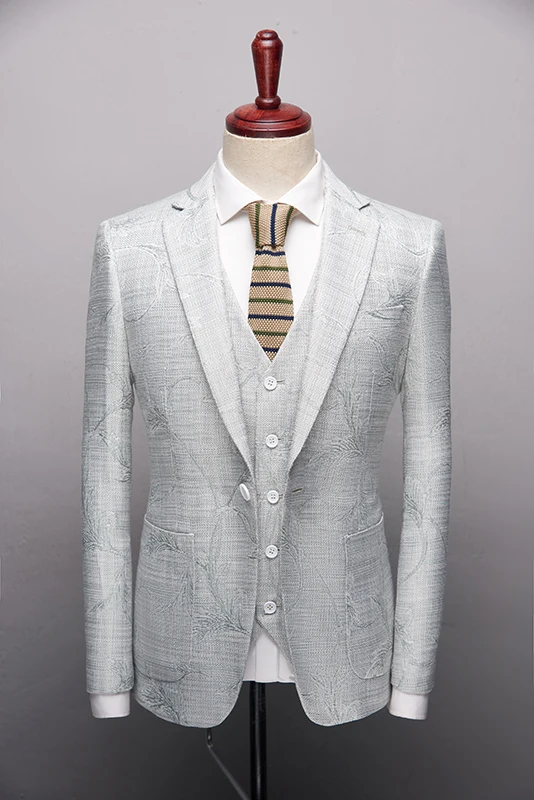 Модный новый бутик высококачественные мужские свадебные костюмы торжественные 3