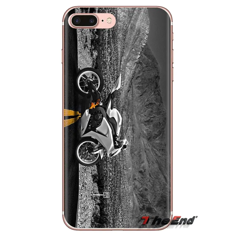 Для Samsung Galaxy S3 S4 S5 Mini S6 S7 Edge S8 S9 S10 Plus Note 3 4 5 8 9 Honda CBR1000rr велосипедные прозрачные