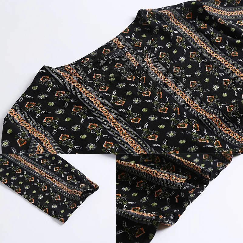 Ближний Восток Abayas мусульманской блузка Исламская Костюмы для Для женщин
