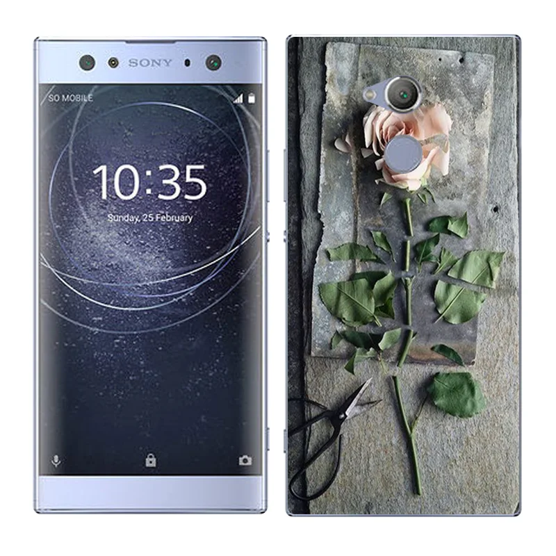 Чехлы для телефонов Sony Xperia XA2 Ultra 6 0 дюйма красивые окрашенные чехлы из ТПУ