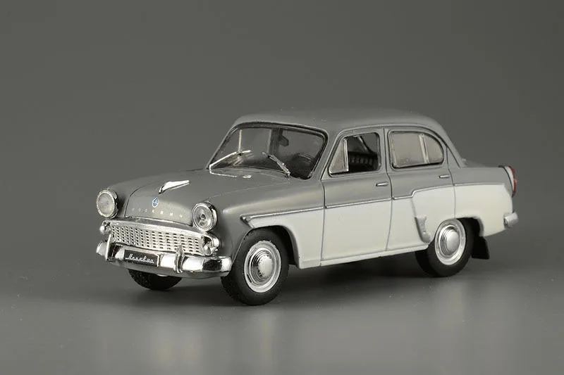 1/43 Moskvich 407 металлическая литая модель игрушечных машин сплав литой коллекционный автомобиль игрушечный автомобиль для детей