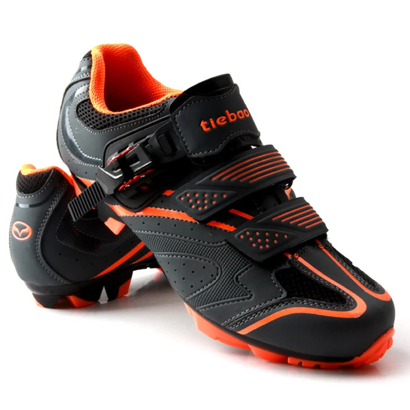 Обувь для велоспорта TIEBAO спортивная обувь велосипеда SPD Zapatos de Mountain Bike MTB Ciclismo Bloqueo