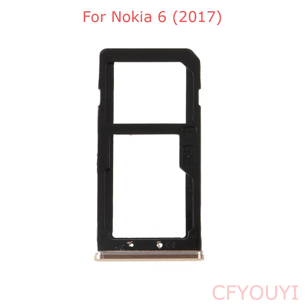 Новый двойной лоток для sim-карты Замена слота часть Nokia 6 2017 | Мобильные телефоны и