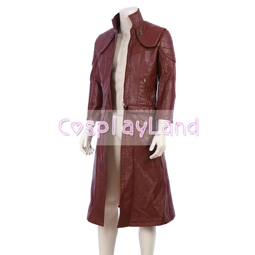 Devil May Cry 5 Dante Trench Costume Halloween Costumes Adult Men Cosplay DMC5 Fancy Coat Jacket Accessories |