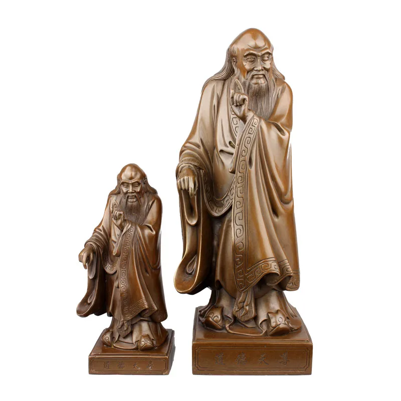 Прекрасная Бронзовая статуя больших моралей божественных святых фэн-шуй ремесла