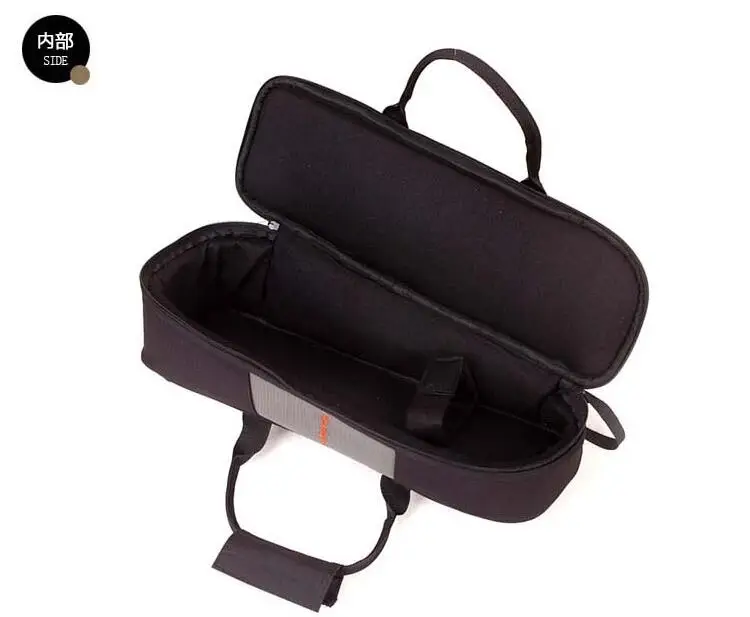 Thicken soft bag stable Bb trumpet case waterproof instrument bags portable black gray color | Спорт и развлечения