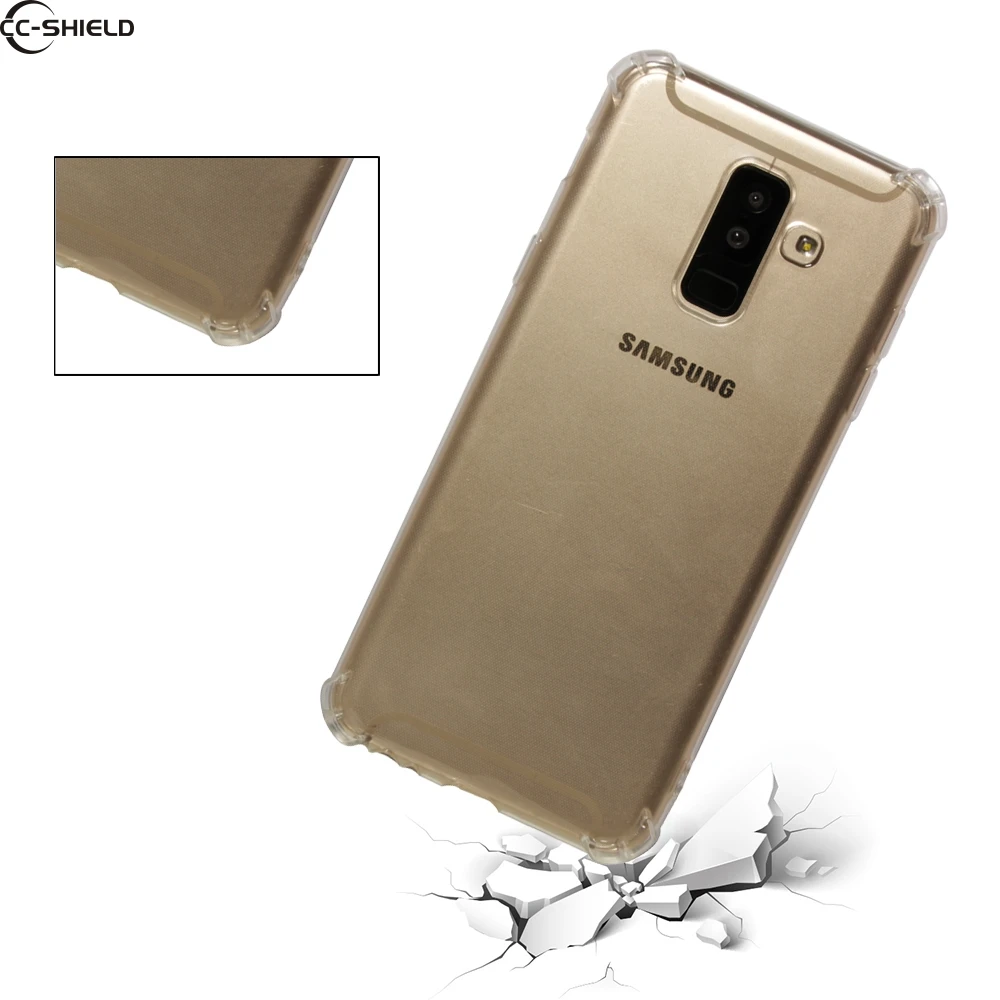 Мягкий чехол для Samsung Galaxy A6 Plus 2018 SM A605 A605F SM-A605F SM-A605FN/DS ультратонкий прозрачный