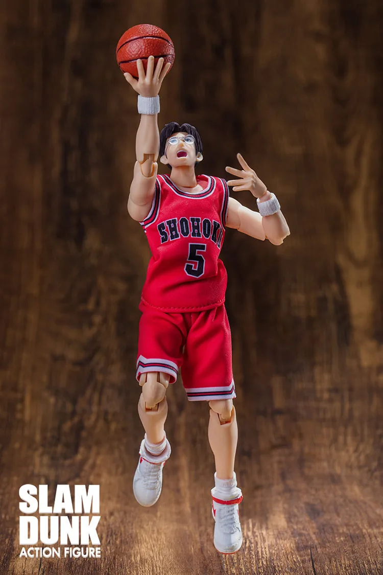 Dasin Modello DM Slam Dunk Rukawa Shohoku Basket S. h. figuarts СВЧ ПВХ Figura di Azione аниме Giocattoli Figura игрушечные фигурки