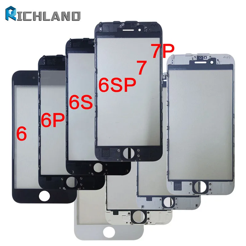 Горячая замена сенсорной панели для iPhone 5 5S 6g 6s/6 Plus/7g/7 P/8G/8 P передняя внешняя