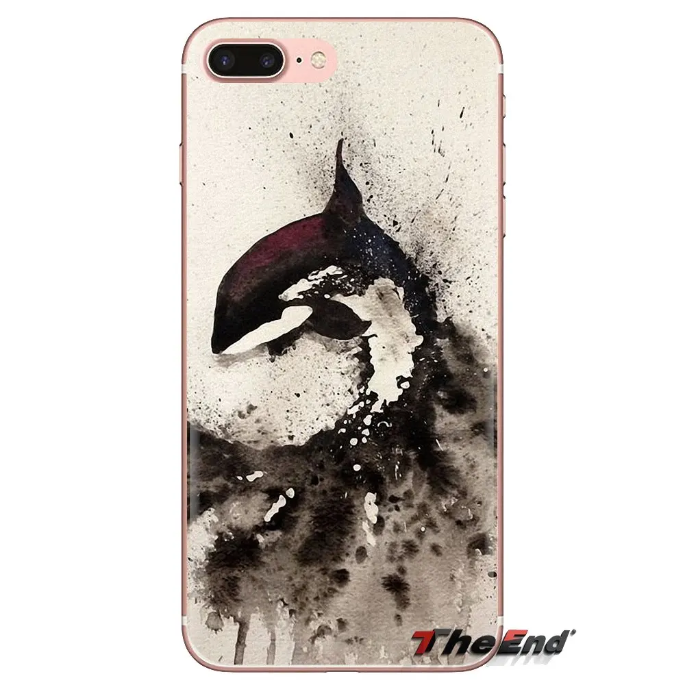 Killer Whale Orca Random Inspiration Phone Cases For Huawei G7 G8 P7 P8 P9 P10 P20 P30 Lite Mini Pro P Smart Plus 2017 2018 2019 |