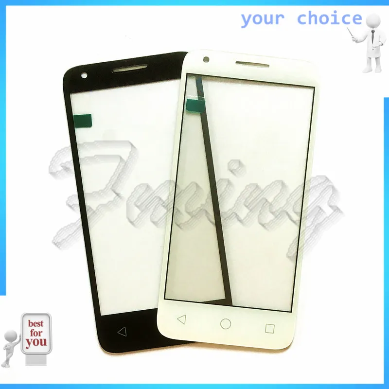 Внешнее стекло сенсорного экрана для Alcatel One Touch OT 5019 5019A 5019X 5019D OT5019 OT5019D переднее