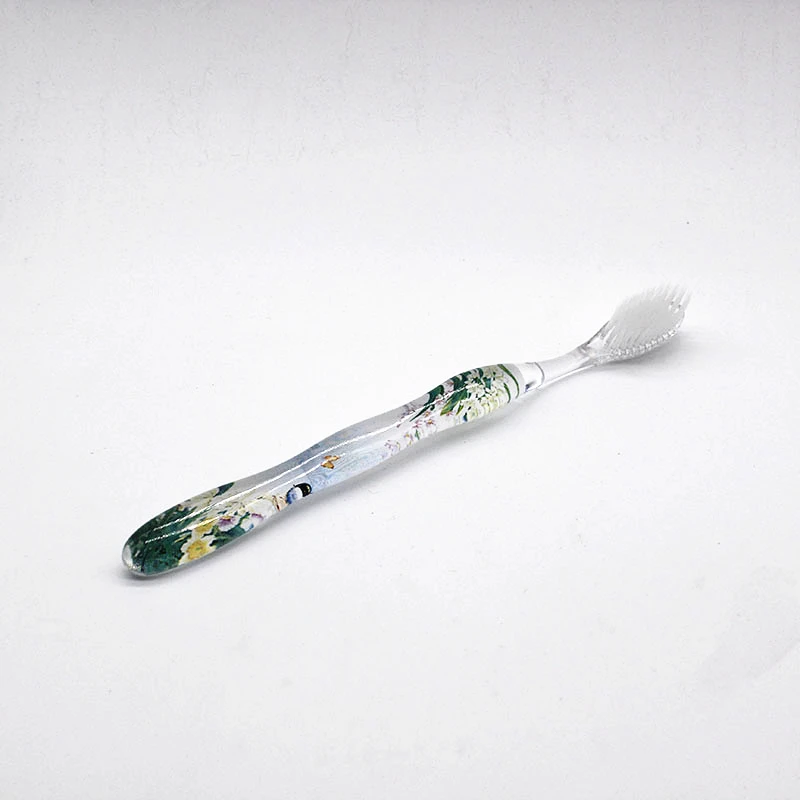 

1 Pcs Brush Soft Toothbrush Double Ultra Dental Oral Care Chinese Classical Painting Toothbrush Soft Brosse Oral Care Toothbrush