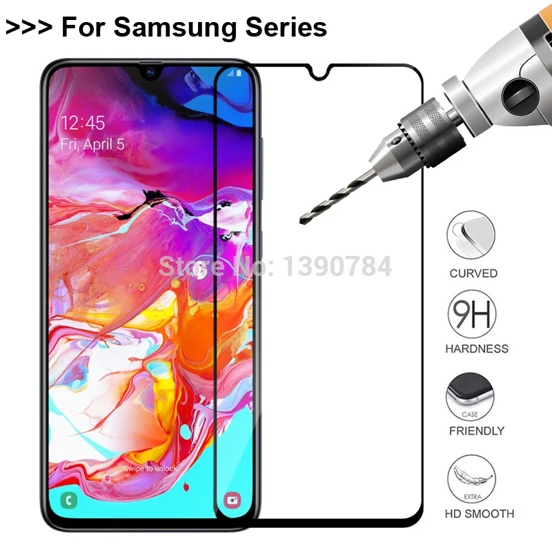Защитная пленка для экрана из закаленного стекла Samsung Galaxy A10 A20 A30 A40 A50 A60 A20e A20s A30s A40s